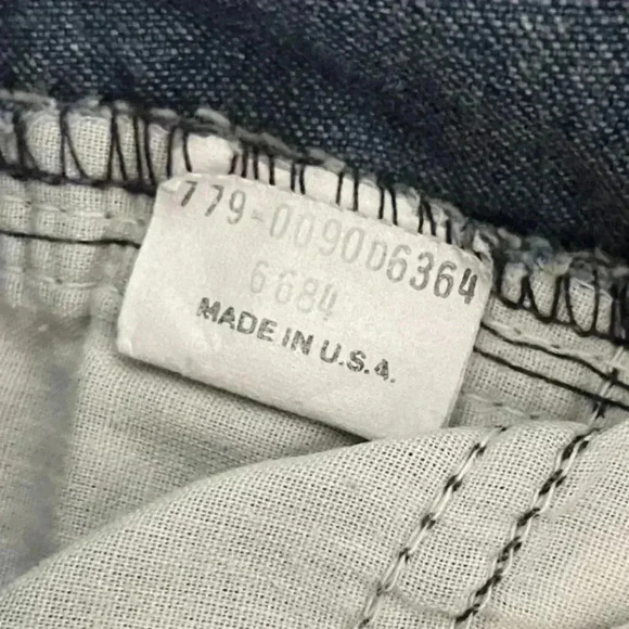 OshKosh 3T Vintage Denim Overalls - Picture 6 of 7